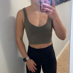 Urban outfitters army green tank top